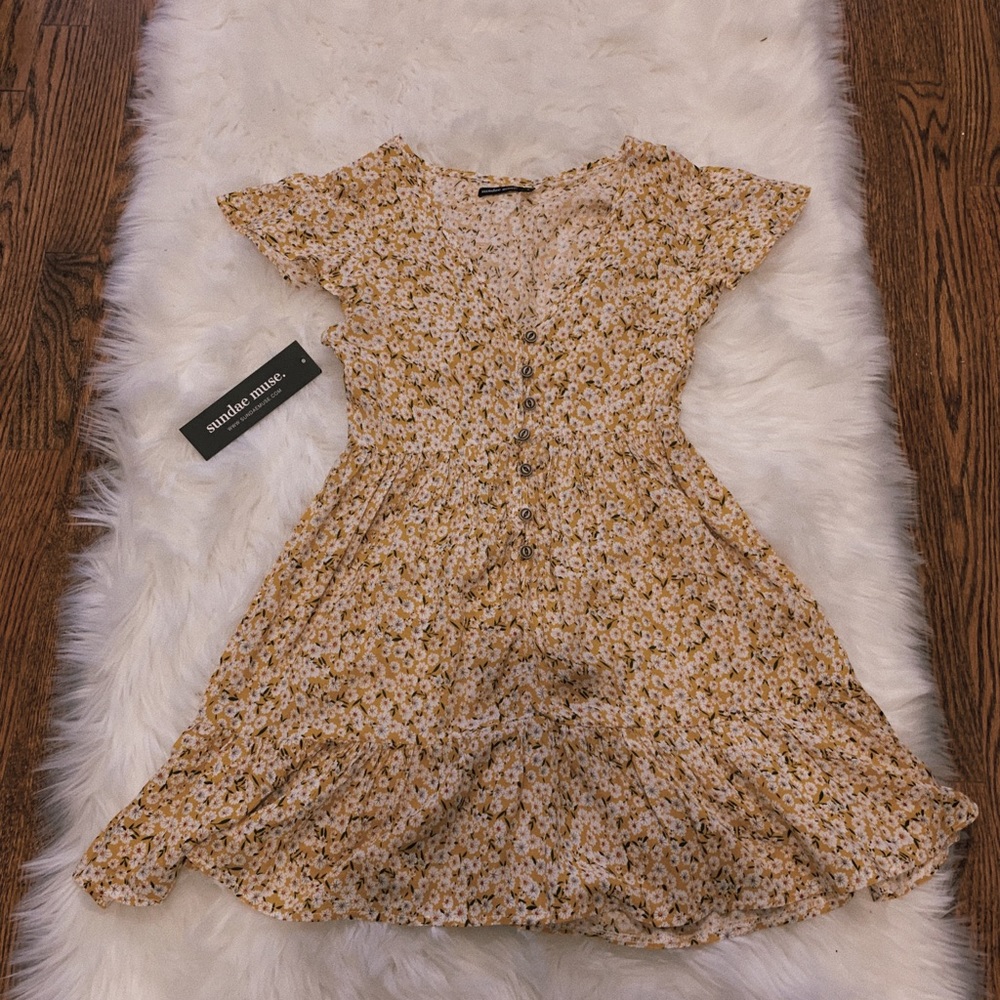 Yellow day dress